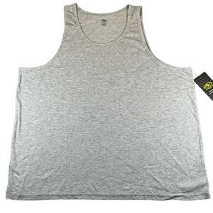 Athletic Works Tank Top Mens XL 46-48 Gray Heather Tri Blend Sleeveless NWT